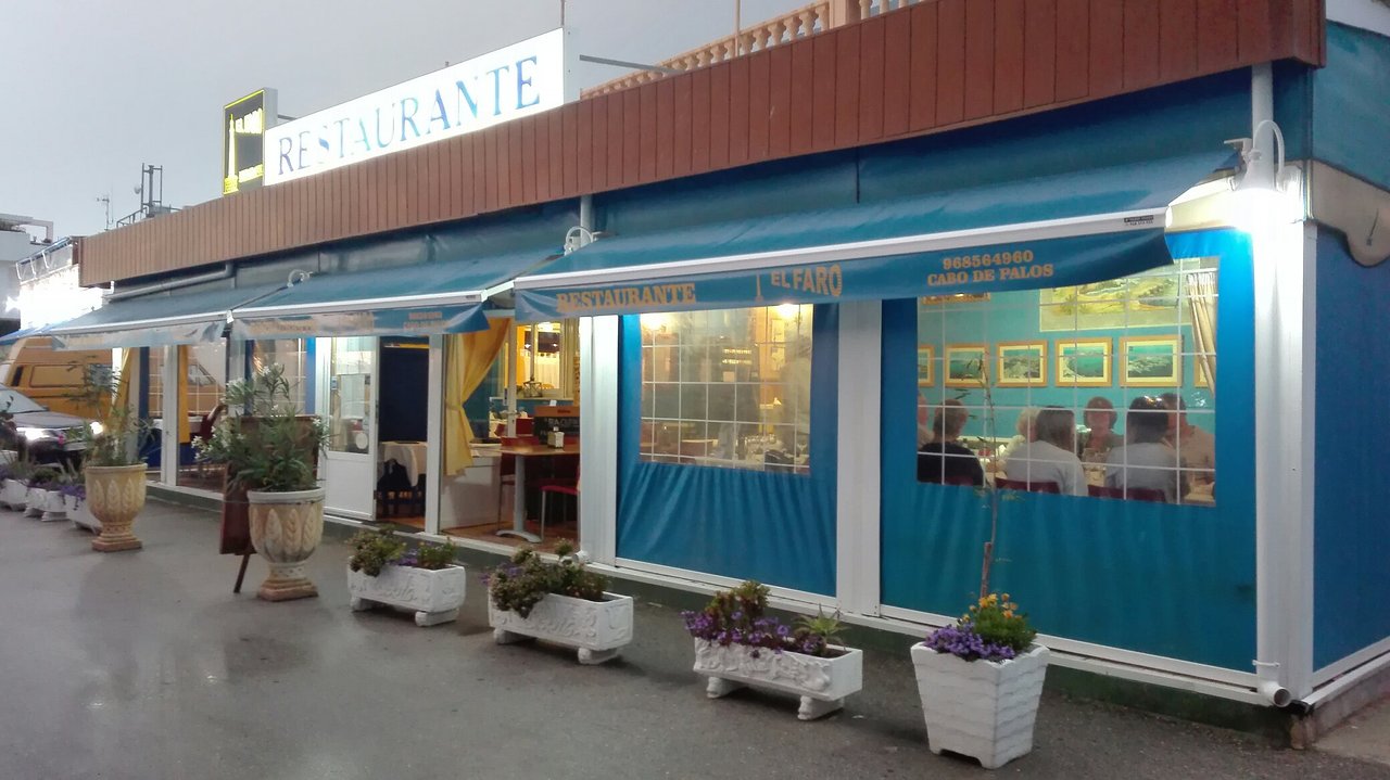 Restaurante El Faro Cabo de Palos comida mediterránea | Mangawik