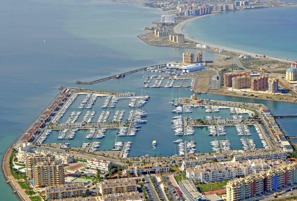 Puerto tomas maestre - La manga del Mar Menor - Cabo de Palos - La Manga Club -Mangawik