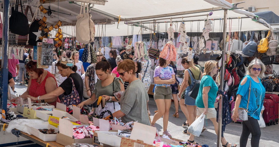 Mercadillos en La Manga y Cabo de Palos fechas y horarios