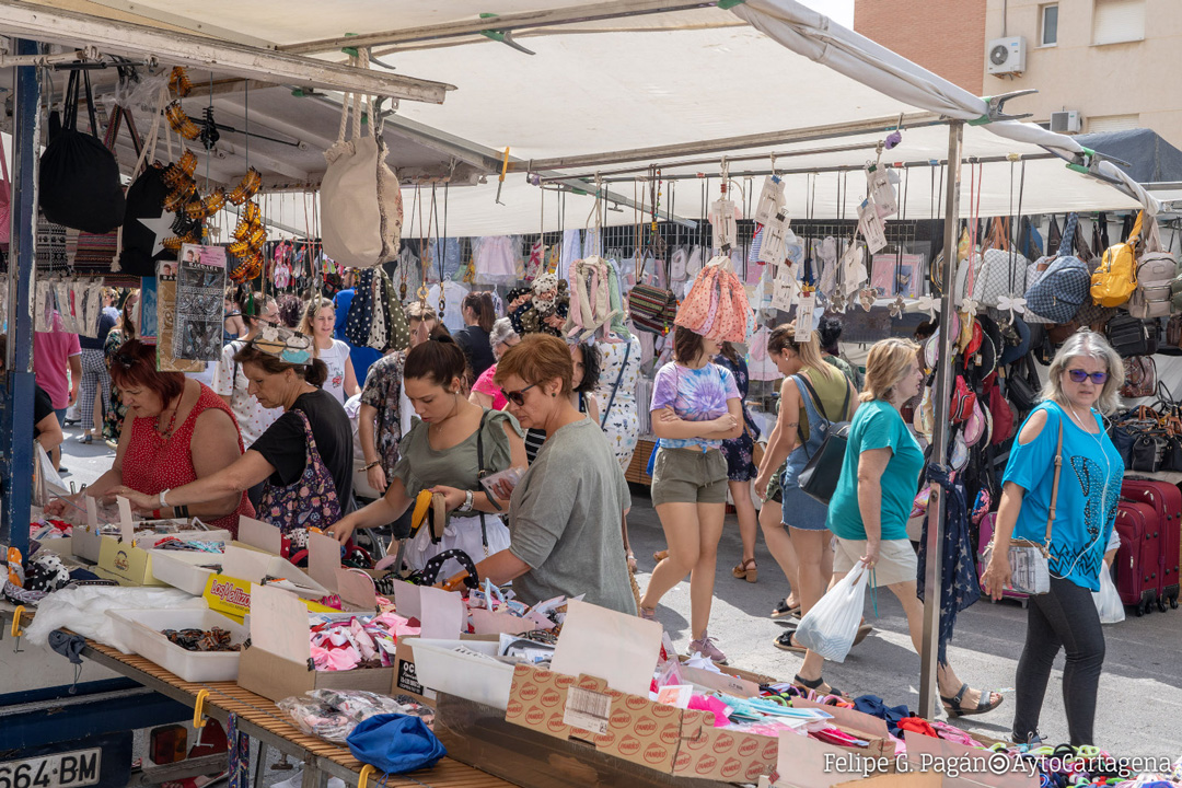 Mercadillos en La Manga y Cabo de Palos fechas y horarios