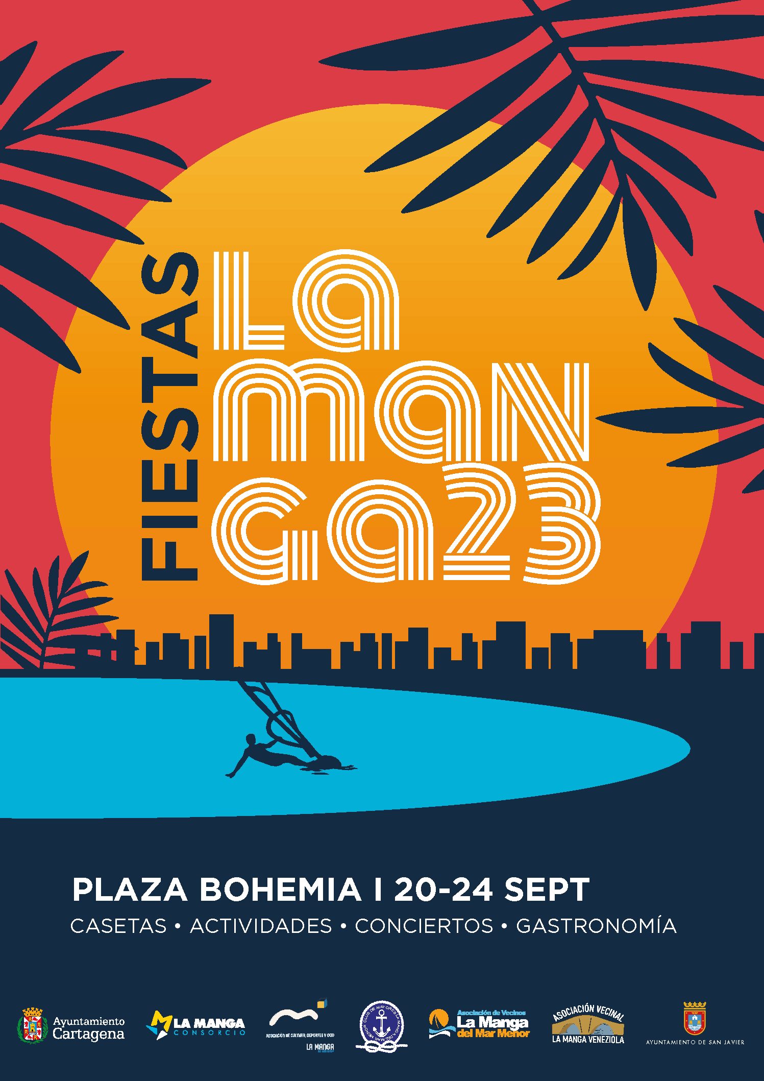 PROGRAMACIÓN DE LAS FIESTA DE LA MANGA 2023